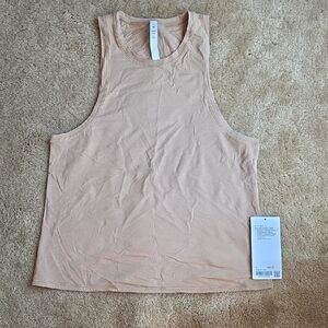 Lululemon Athletica Tan Squad Goals Tank